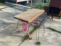 Tuintafel met stoelen - afbeelding 1 van  4