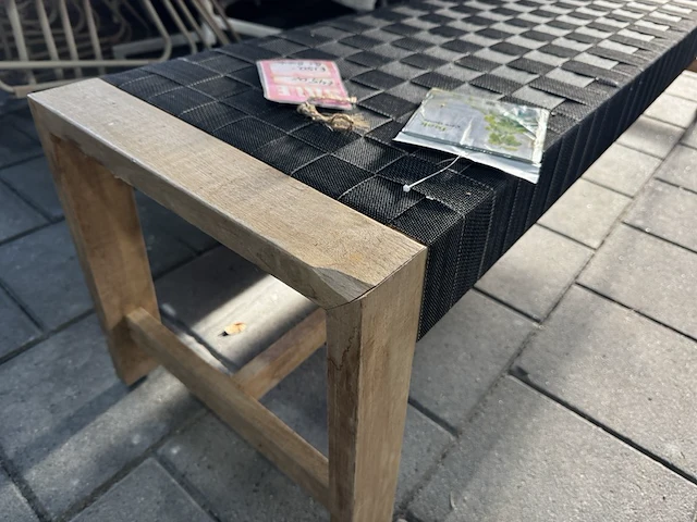 Tuintafel met twee applebee tuinbanken - afbeelding 2 van  10