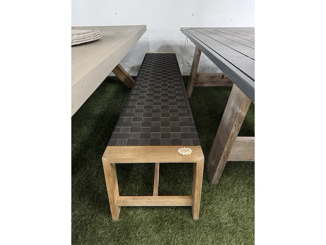 Tuintafel met twee applebee tuinbanken - afbeelding 8 van  10
