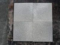 Tuintegels van beton - kleur donker - 40x40x4cm - 9,6m²
