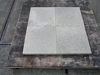 Tuintegels van beton - kleur donker - 40x40x4cm - 9,6m² - afbeelding 3 van  4