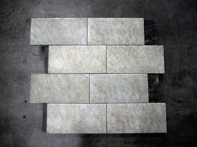 Tuintegels van beton - kleur genuanceerd gevlamd - 30x60x4cm 15m² - afbeelding 1 van  3