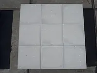 Tuintegels van beton - kleur lichtgrijs - 60x60x4,4cm - 22m² - afbeelding 1 van  10