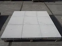 Tuintegels van beton - kleur lichtgrijs - 60x60x4,4cm - 22m² - afbeelding 3 van  10
