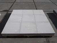 Tuintegels van beton - kleur lichtgrijs - 60x60x4,4cm - 22m² - afbeelding 6 van  10