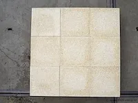 Tuintegels van beton - kleur zand - 40x40x4cm - 19,2m² - afbeelding 1 van  2