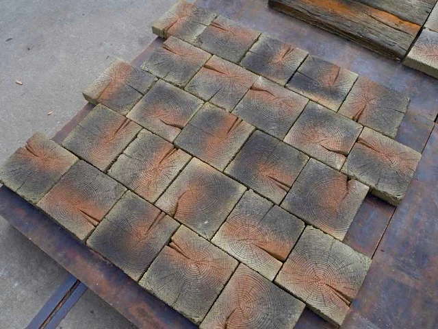 Tuintegels van beton (ca. 250 stuks) - afbeelding 2 van  4
