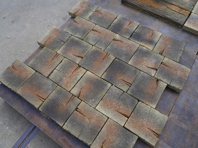 Tuintegels van beton (ca. 300 stuks) - afbeelding 3 van  6