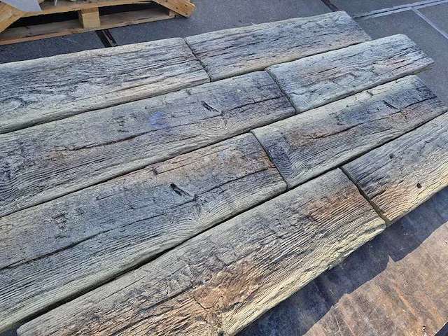 Tuintegels van beton (ca. 47 stuks) - afbeelding 2 van  3