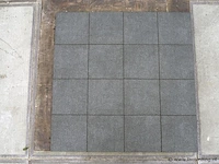 Tuintegels van keramiek - kleur basalt look - 40x40x2cm - 23m² - afbeelding 1 van  6