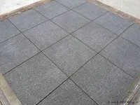 Tuintegels van keramiek - kleur basalt look - 40x40x2cm - 23m² - afbeelding 6 van  6