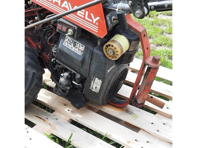 Tuintrekker met diverse werktuigen, gravely - afbeelding 3 van  21