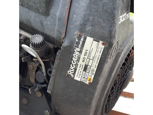 Tuintrekker met diverse werktuigen, gravely - afbeelding 4 van  21