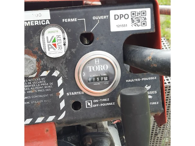 Tuintrekker met diverse werktuigen, gravely - afbeelding 5 van  21