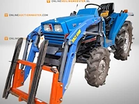 Tuintrekker met voorlader, iseki, landleader 247