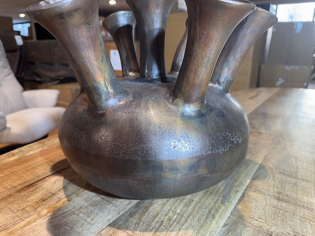 Tulpenvaas, copper aluminium - afbeelding 3 van  4