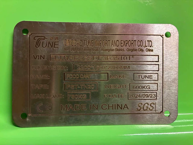Tune - 2024 - pst-tn20 - groene foodtrailer - afbeelding 24 van  30