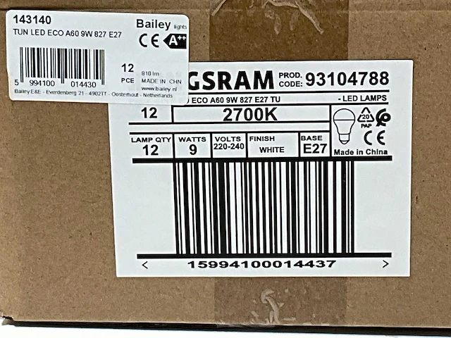 Tungsram start led lamp (96x) - afbeelding 3 van  3