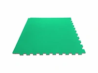 Tunturi karatemat puzzelmat karate mat sportmat sportvloer rood / groen - afbeelding 1 van  1