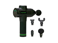 Tunturi mg50 massage gun - incl. opzetstukken en koffer - oplaadbaar massage apparaat - massage pistool - kleur: zwart - afbeelding 1 van  2