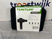 Tunturi mg50 massage gun - incl. opzetstukken en koffer - oplaadbaar massage apparaat - massage pistool - kleur: zwart - afbeelding 2 van  2