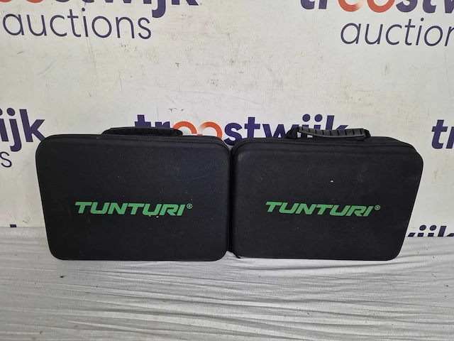 Tunturi mg50 massage gun - incl. opzetstukken en koffer (2x) - afbeelding 2 van  4