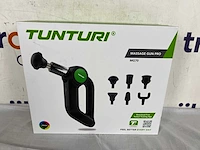 Tunturi mg70 massage gun professioneel - massage pistool met verstelbare kop - massage apparaat met multi grip - inclusief 6 opzetstukken en koffer - extra krachtig en stil - incl gratis app - afbeelding 2 van  2