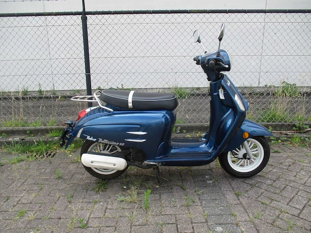 Turbho - bromscooter - rb-50 retro bellissimo - scooter - afbeelding 8 van  11