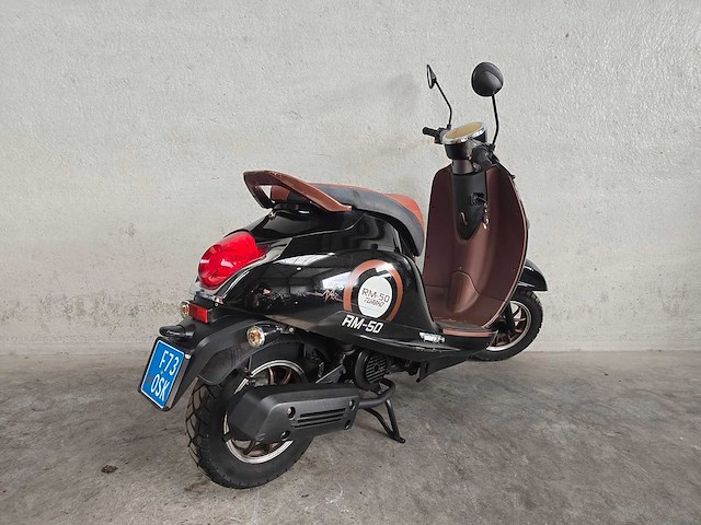 Turbho - snorscooter - rm-50 - 4t 25km uitvoering f730sk - afbeelding 5 van  6