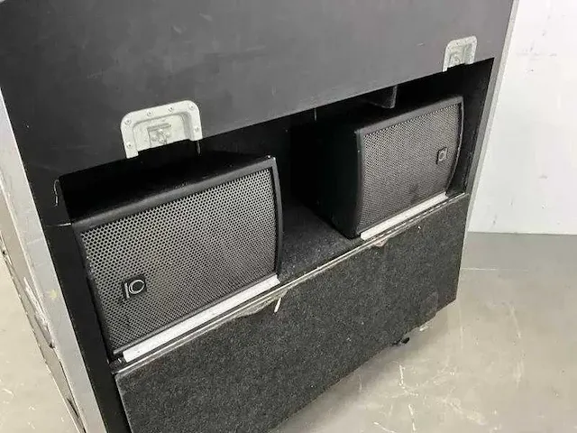 Turbosound - mobiele flightcase met 4 speakers - afbeelding 7 van  8