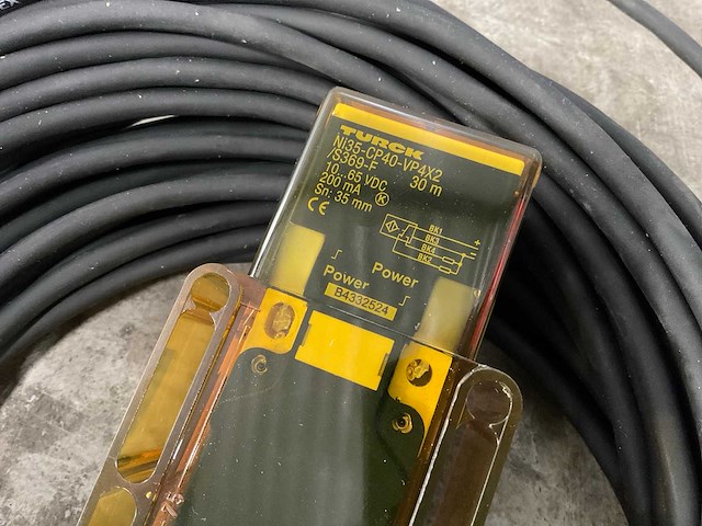Turck ni35-cp40-vp4x2/s369-f inductieve sensor 30m (2x) - afbeelding 7 van  8