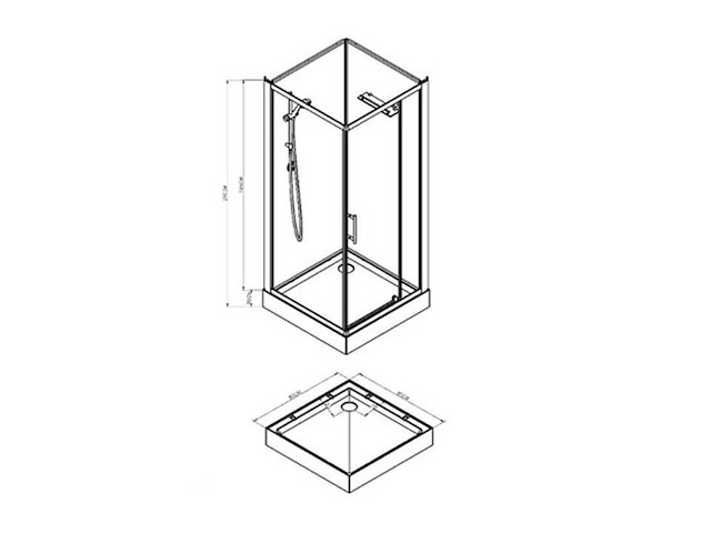 Turtle - complete doucheopstelling - afbeelding 2 van  2