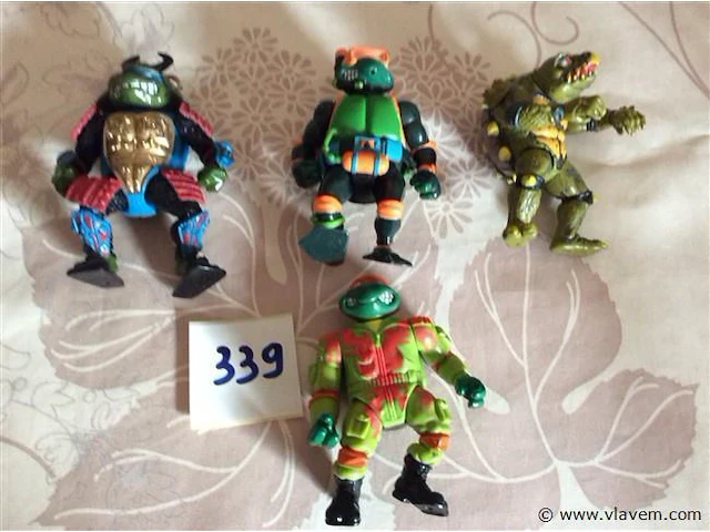 Turtles 4stuks - afbeelding 1 van  3