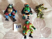 Turtles 4stuks - afbeelding 1 van  3