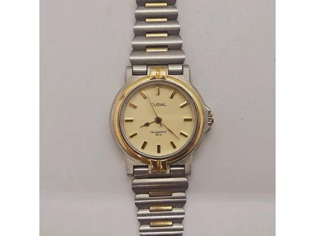 Tusal two tone dameshorloge - afbeelding 1 van  6