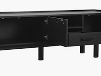 Tv- dressoir, label51, cali, zwart - afbeelding 3 van  5