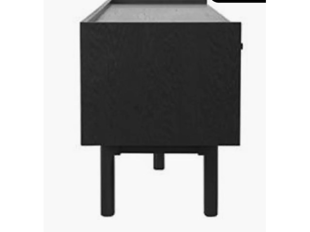 Tv- dressoir, label51, cali, zwart - afbeelding 4 van  5