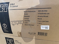 Tv- dressoir, label51, cali, zwart - afbeelding 5 van  5