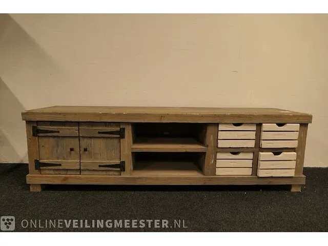 Tv dressoir met deur en laden - afbeelding 1 van  12