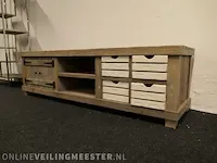 Tv dressoir met deur en laden - afbeelding 6 van  12