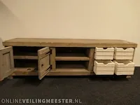 Tv dressoir met deur en laden - afbeelding 7 van  12