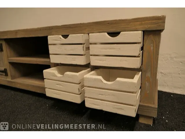 Tv dressoir met deur en laden - afbeelding 11 van  12