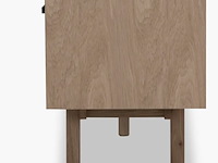 Tv-dressoir, naturel eikenhout - afbeelding 4 van  5