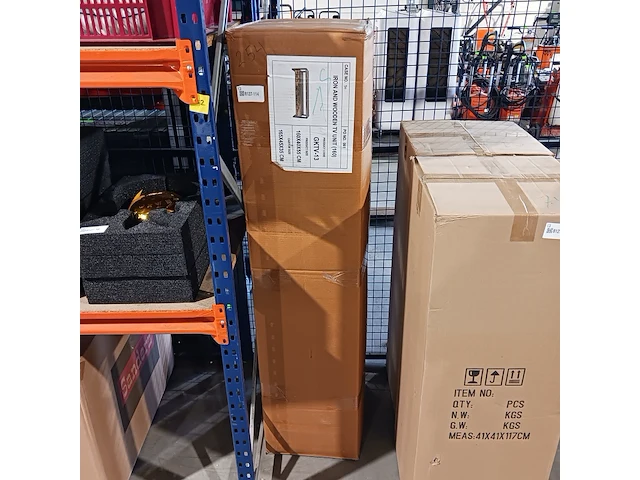 Tv meubel 160x45x75, sanderz, mango zwart staal, 2025 - afbeelding 3 van  3