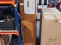 Tv meubel 160x45x75, sanderz, mango zwart staal, 2025 - afbeelding 3 van  3
