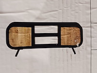 Tv meubel mango staal 145x45x45 cm sanderz, 2025 - afbeelding 1 van  3