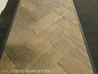 Tv meubel met onderblad visgraat ingelegd - afbeelding 9 van  10