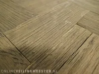 Tv meubel met onderblad visgraat ingelegd - afbeelding 10 van  10