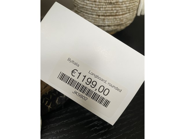 Tv-meubel met wit marmeren blad, by italia, walnoot / wit marmer - afbeelding 4 van  13