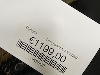 Tv-meubel met wit marmeren blad, by italia, walnoot / wit marmer - afbeelding 4 van  13